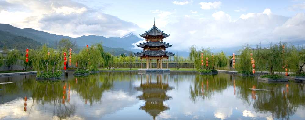 丽江悦榕庄外景图